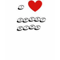 I Heart Sweet Wine t-shirts