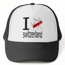 I Heart Switzerland hats by JonathanMalfoy I Heart Switzerland hats