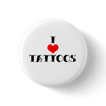 I heart Tattoos buttons