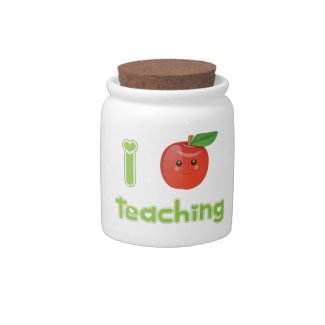 I Heart Teaching candyjar