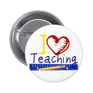 I (Heart) Teaching Pins