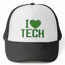 I Heart Tech hats by captainjoekickass I Heart Tech hats