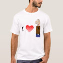 i heart teh weeble man t-shirts