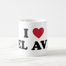 I Heart Tel Aviv Israel Mug