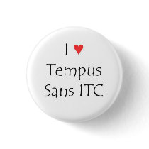 I heart Tempus Sans ITC buttons