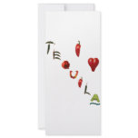 I Heart Tequila rack cards