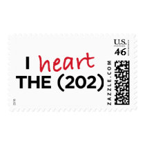 I heart the (202) postage stamp