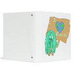 I heart the earth vinyl binder