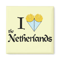 I Heart the Netherlands magnets