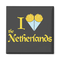 I Heart the Netherlands magnets