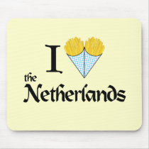 I Heart the Netherlands mousepads