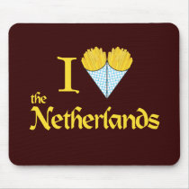 I Heart the Netherlands mousepads