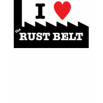 I Heart the Rustbelt t-shirts