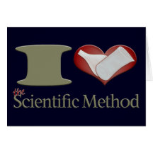 I Heart the Scientific Method Greeting Cards