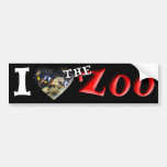 I (Heart) the Zoo (Clown Fish) Bumper Sticker