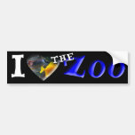 I (Heart) the Zoo (Fish) Bumper Sticker