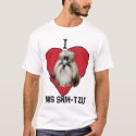 I HEART THIS SHIH-TZU t-shirts