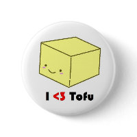 I heart Tofu button
