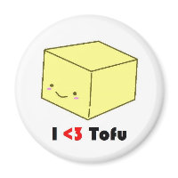 I heart Tofu magnet
