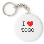 I HEART TOGO KEY CHAIN