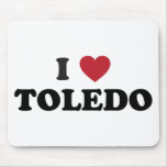 I Heart Toledo Ohio Mouse Pad