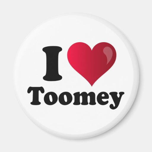 I Heart Toomey Magnet
