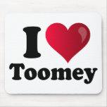I Heart Toomey Mouse Pad