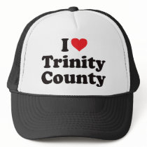 I Heart Trinity County hats