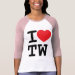 Ladies 3/4 Sleeve Raglan (Fitted)