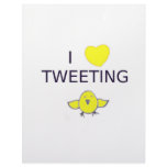 I heart tweeting personalized letterhead