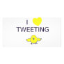 I heart tweeting photo cards