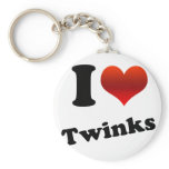 I Heart Twinks Keychain