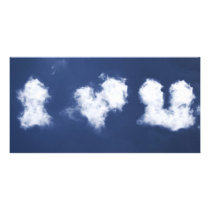 I (heart) U photo cards