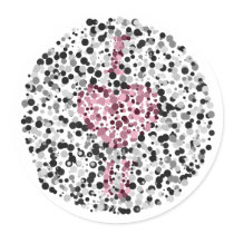 I heart U "Eye Test" Sticker by Gilliand_Photo I heart U "Eye Test" Sticker