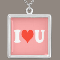 I Heart U necklaces