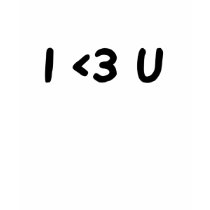 I heart U T-shirts