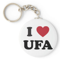 I Heart Ufa Russia Key Chains