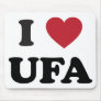 I Heart Ufa Russia Mouse Pads