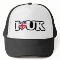 I Heart UK Trucker Hat