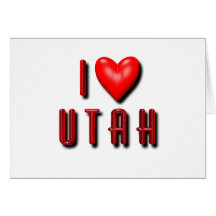 I Heart Utah Cards