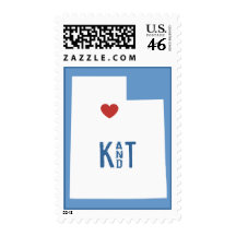 I Heart Utah - Customizable City Stamp