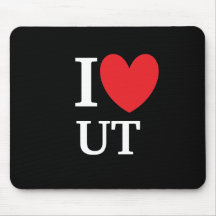 I Heart Utah Mousepad