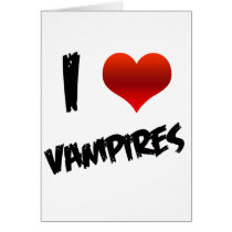 I Heart Vampire cards