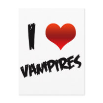 I Heart Vampire postcards by horrormovie I Heart Vampire postcards