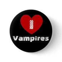 I heart Vampires buttons