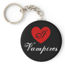 I heart Vampires Keychain