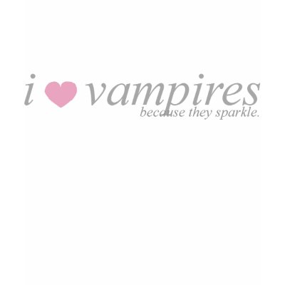 i heart vampires t-shirts by alwaysdazzle
