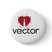 I Heart Vector buttons by famousartguy I Heart Vector buttons