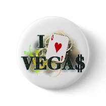I Heart Vegas Pin