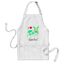 I Heart Vegetarians Apron